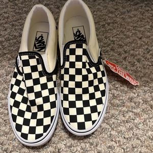 new checkered vans
